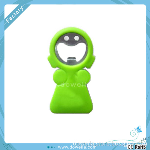 Customizable cartoon hand held bottle openner